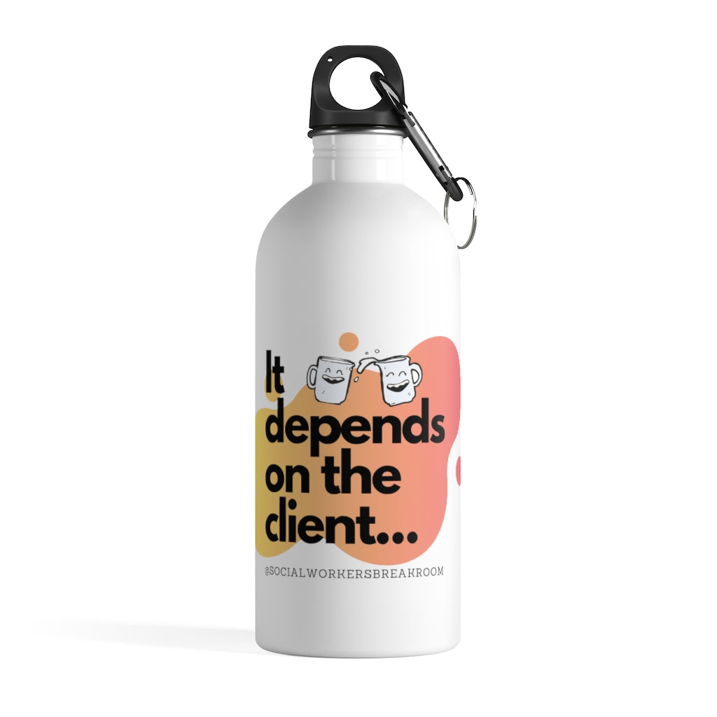 Depends on client - Stainless Steel Water Bottle