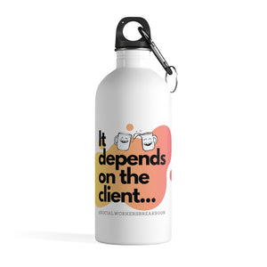 Depends on client - Stainless Steel Water Bottle